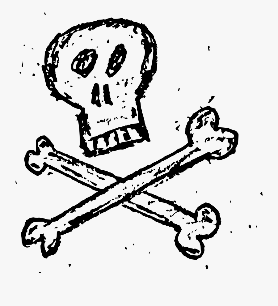 Art,monochrome Photography,text - Pile Of Bomes Drawing, Transparent Clipart