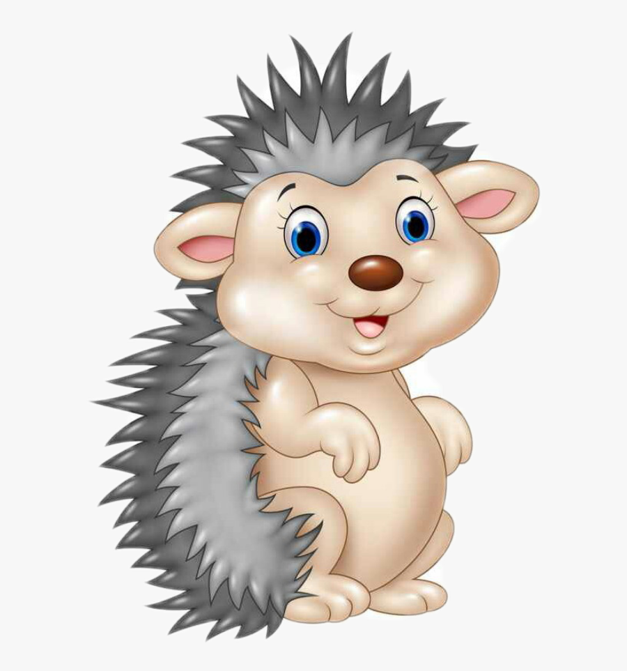#hedwig Owl - Cute Baby Hedgehog Clipart, Transparent Clipart