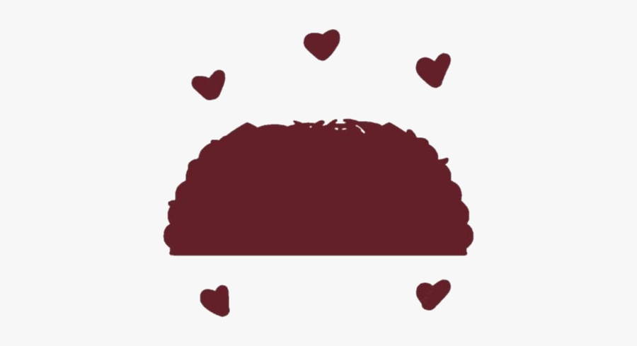 Quesadilla Png Transparent Images - Heart, Transparent Clipart