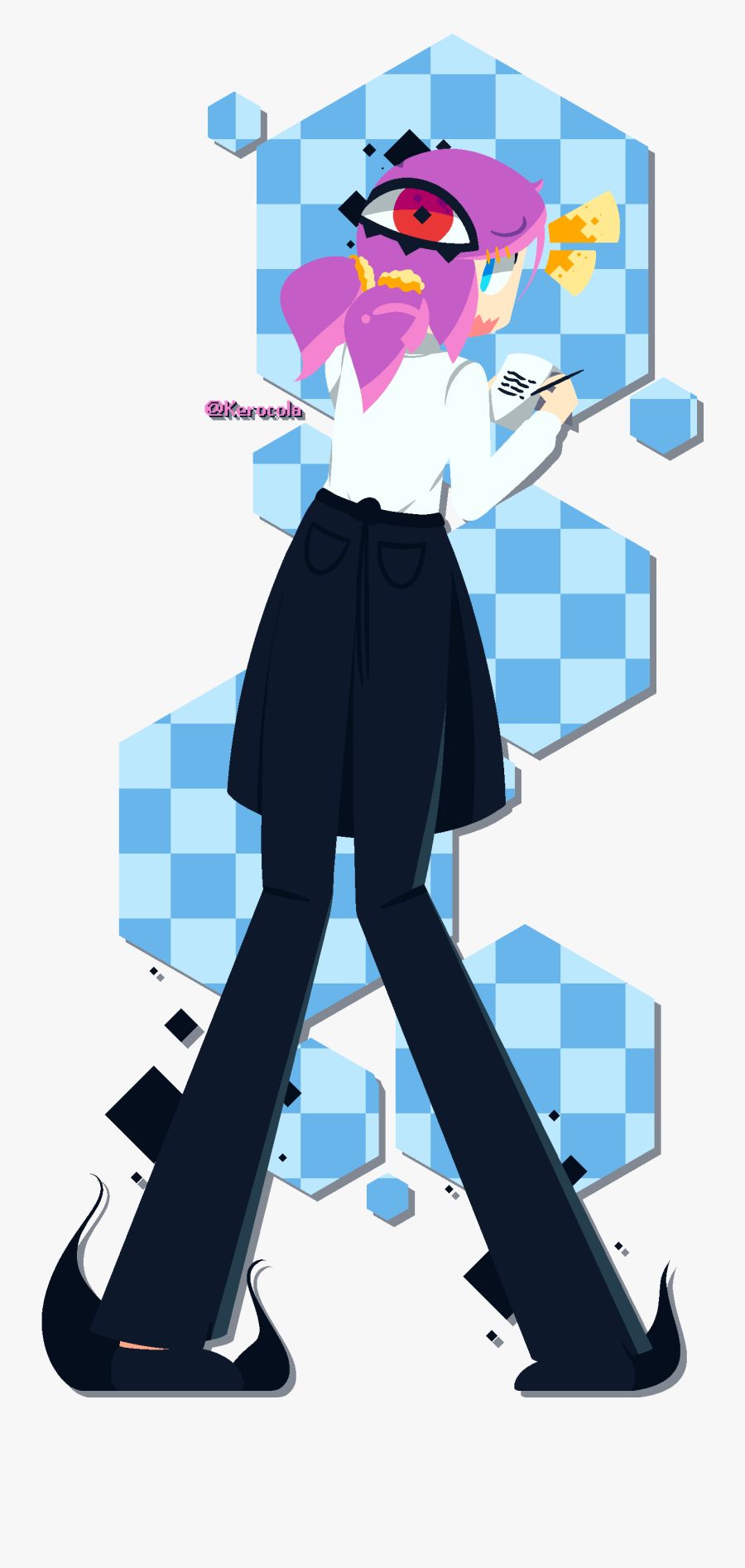 Waitress Victoria - Cartoon, Transparent Clipart