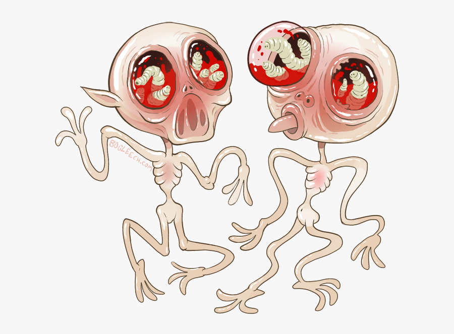 Noisy Tenant Wiki - Luminous Big Kito Extrusion Nausea Maggots, Transparent Clipart