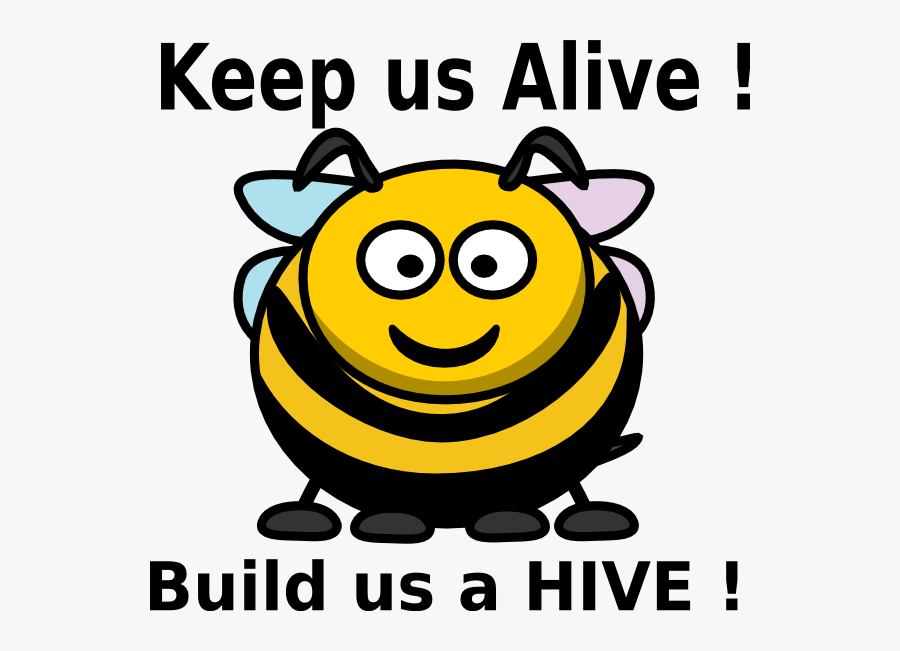 Cartoon Bee Clipart, Transparent Clipart
