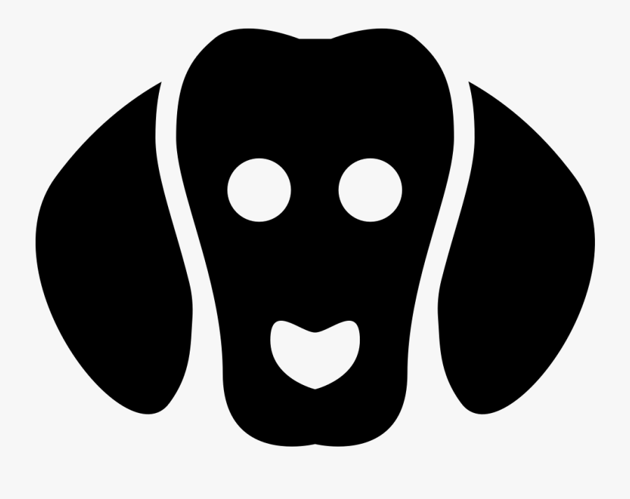 Dog Ears Png - Dachshund Black And White Logo, Transparent Clipart