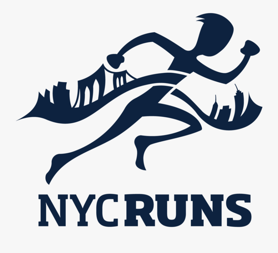1 Nycruns Icon Dkblue - Brooklyn Marathon, Transparent Clipart