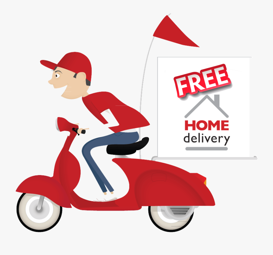 Free Home Delivery - Pizza Free Home Delivery, Transparent Clipart