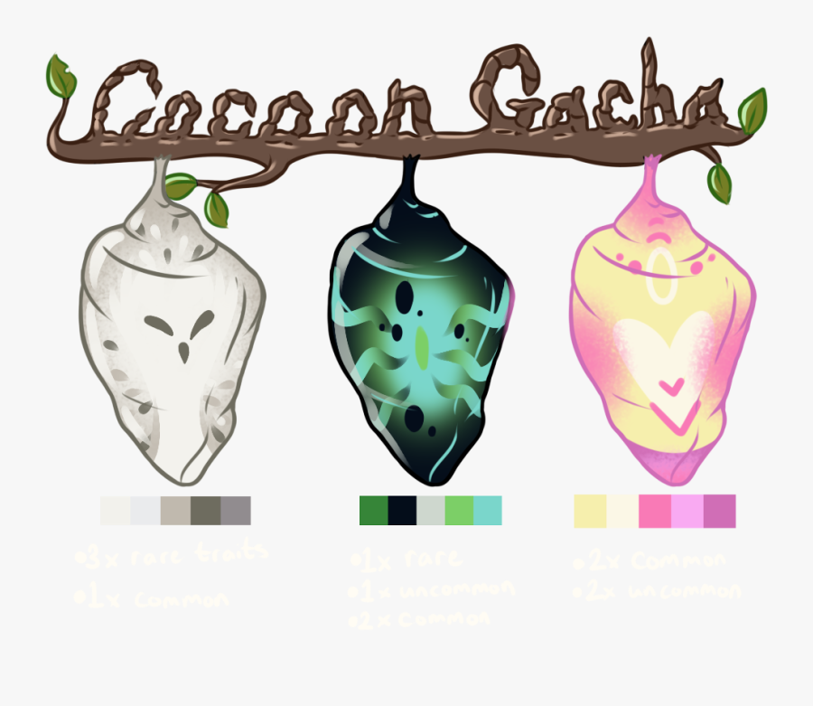 Dust Munnies Mystery Cocoons Set 2 Closed - Illustration, Transparent Clipart