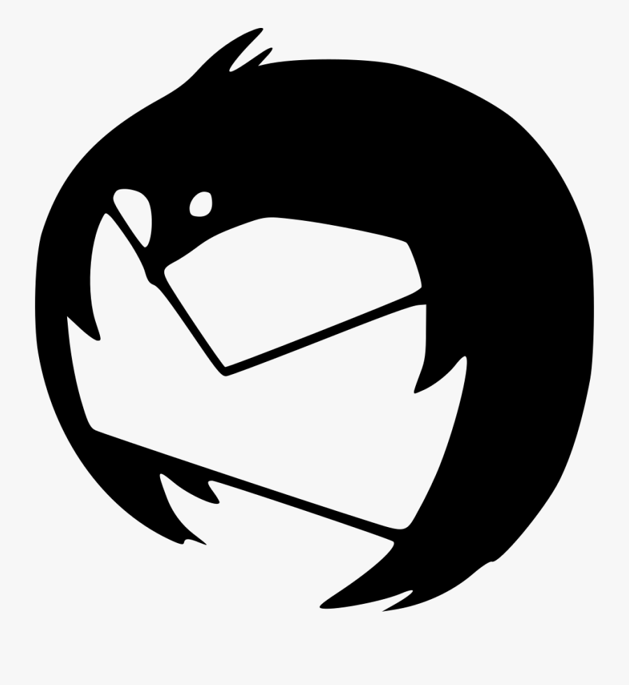 Thunderbird - Thunderbird Black Png, Transparent Clipart