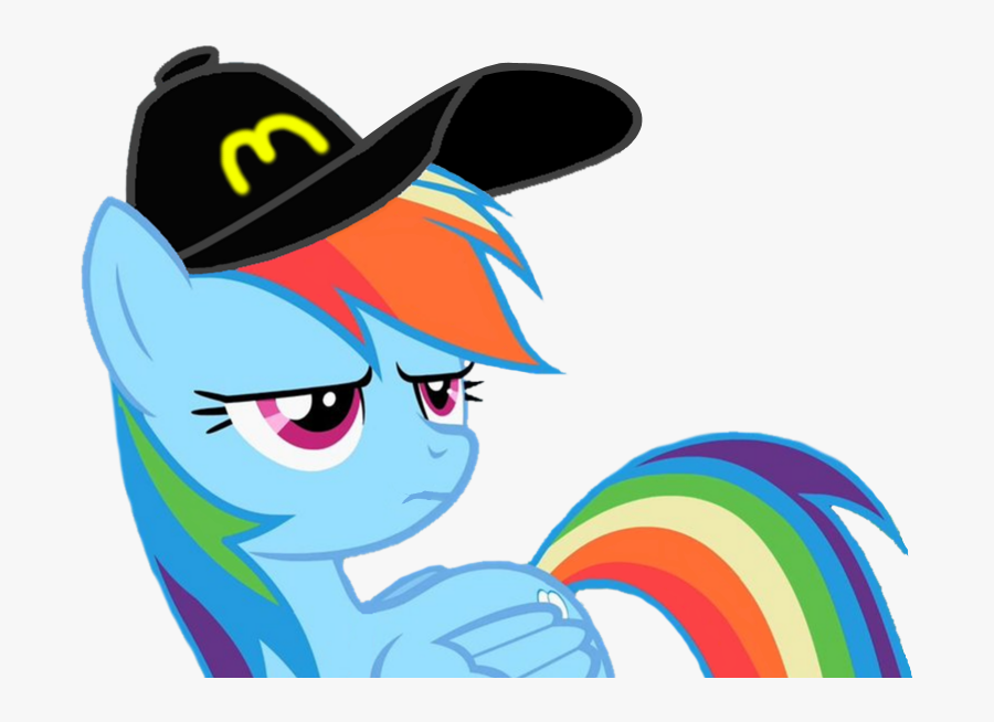 Edit, Mcdonald"s, Mcdonalds Swag, Pegasus, Pony, Rainbow - Clip Art, Transparent Clipart