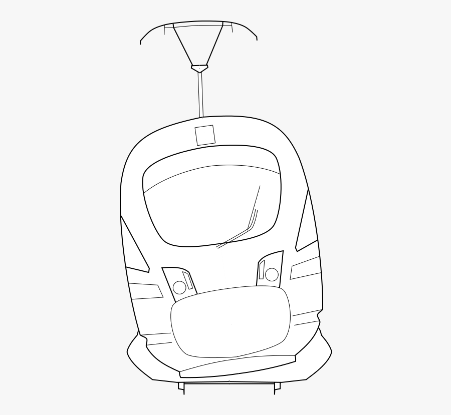 Transparent Train Front Png - Cartoon, Transparent Clipart