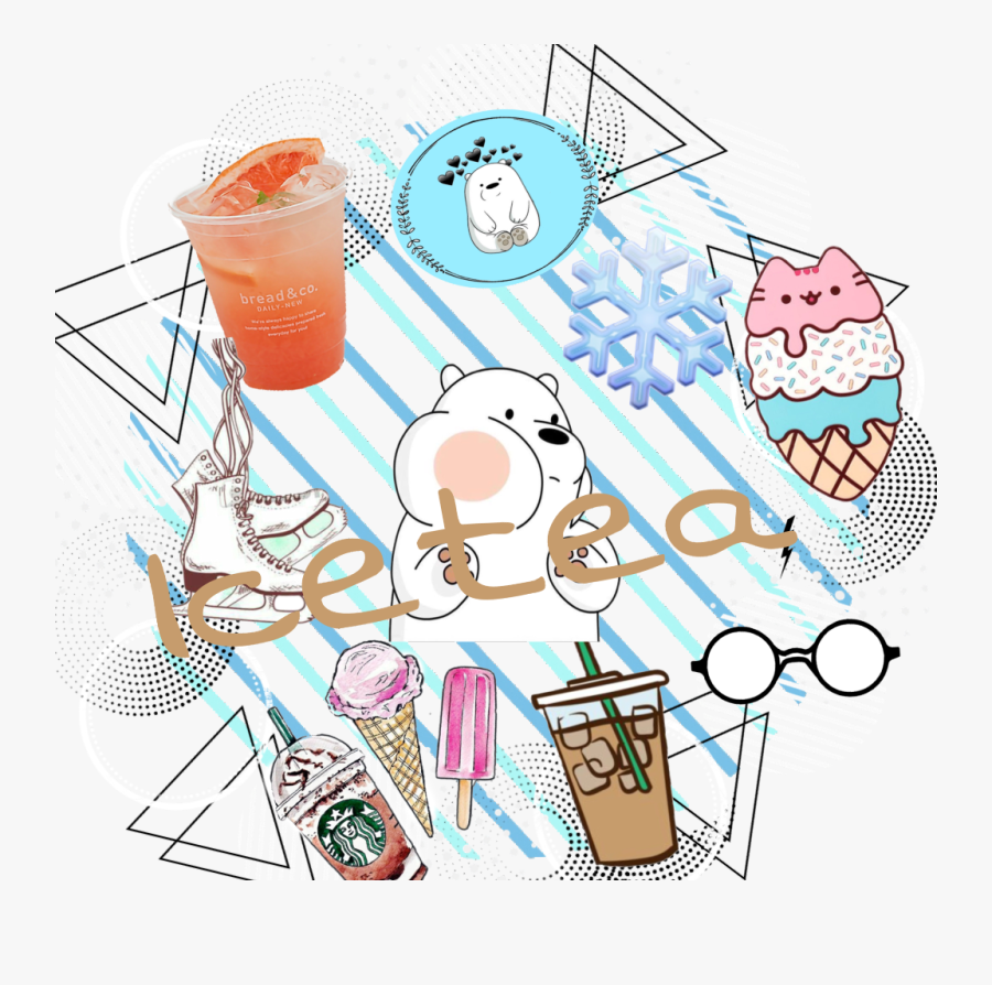 #polarbears #icetea #youtuber #pusheen #interesting, Transparent Clipart