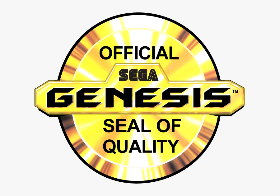 Sega Genesis Seal Of Quality, Transparent Clipart