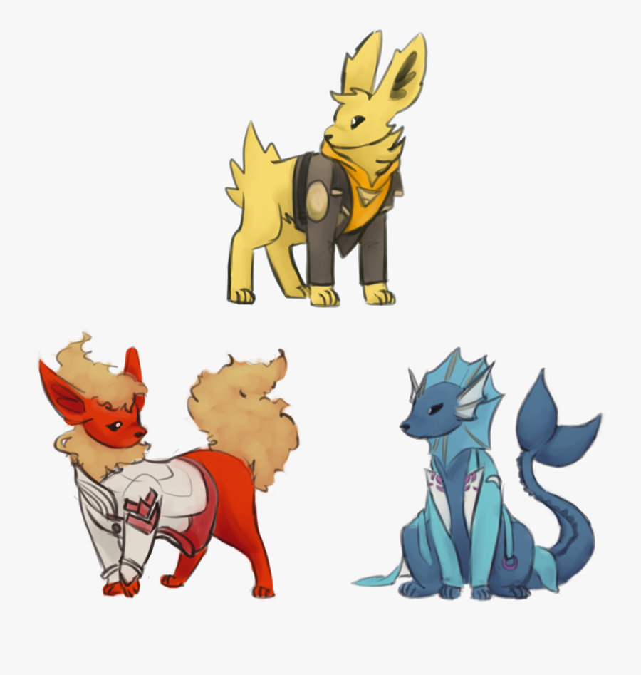 Pkgo 20team 20lutions 20display Original - Pokemon Go Teams Eeveelutions, Transparent Clipart
