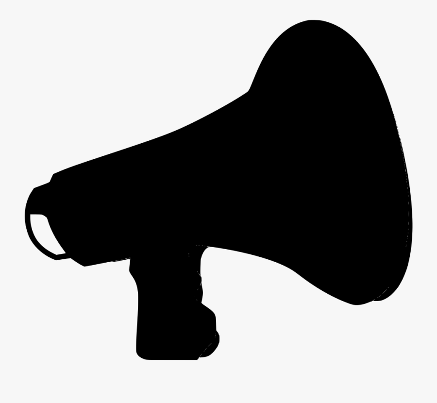 Svg Transparent Stock Bullhorn Vector Komunikasi, Transparent Clipart