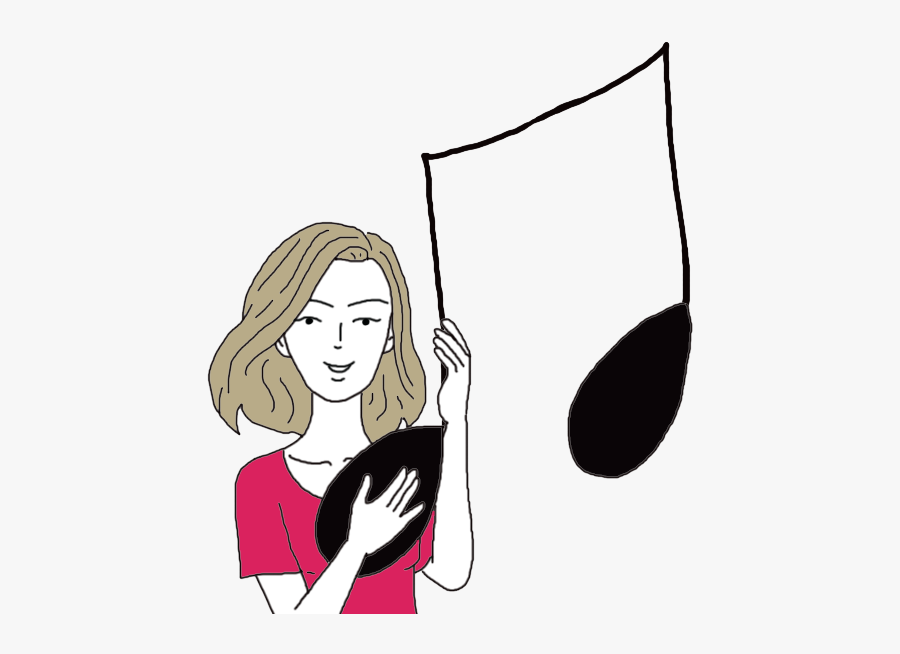 Quaver - Illustration, Transparent Clipart