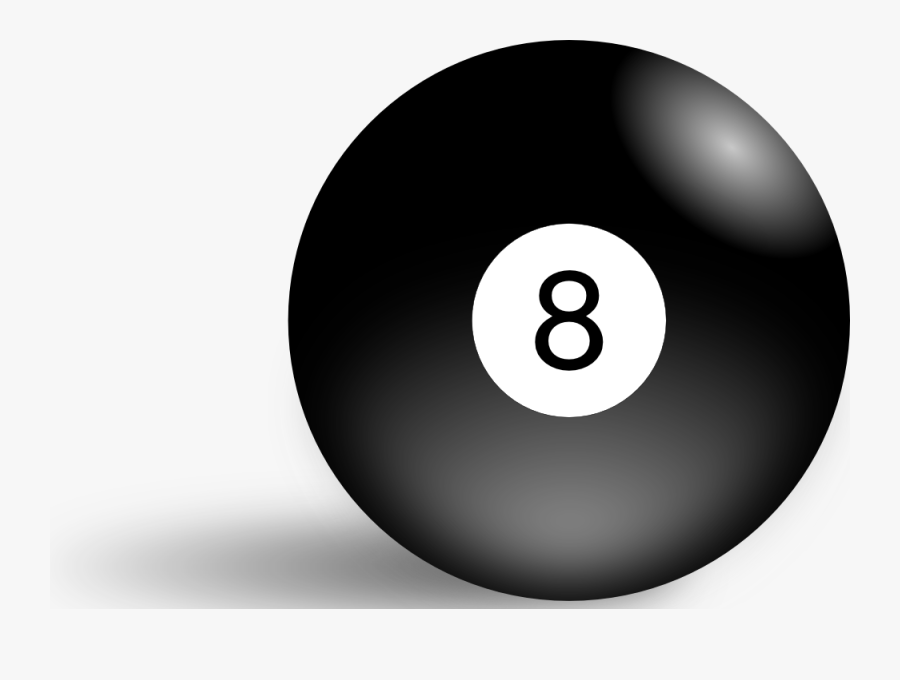 8ball - Billiard Ball Clip Art, Transparent Clipart
