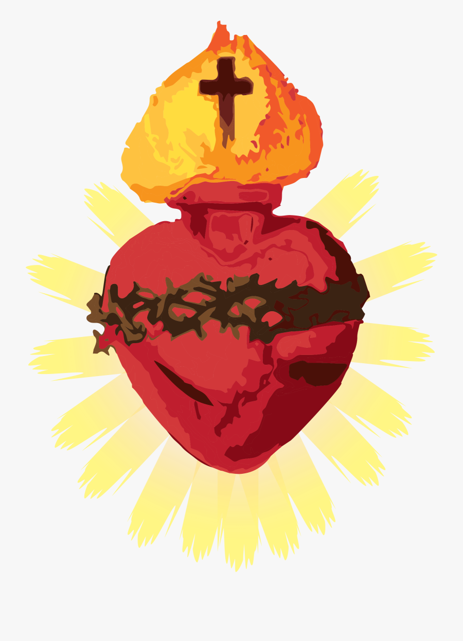 Sacred Heart Catholic Church - Sacred Heart, Transparent Clipart