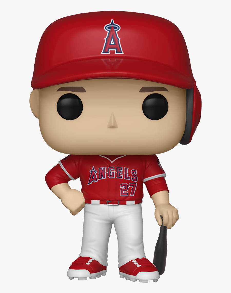 Mike Trout Funko Pop, Transparent Clipart