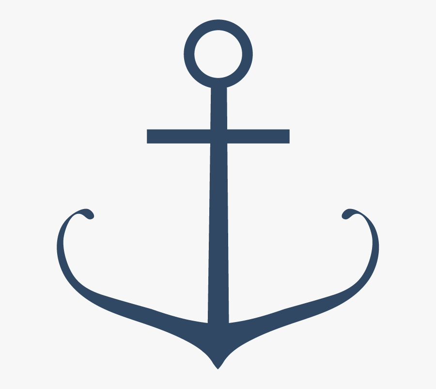 Anchor Clipart Anchored - Cross, Transparent Clipart