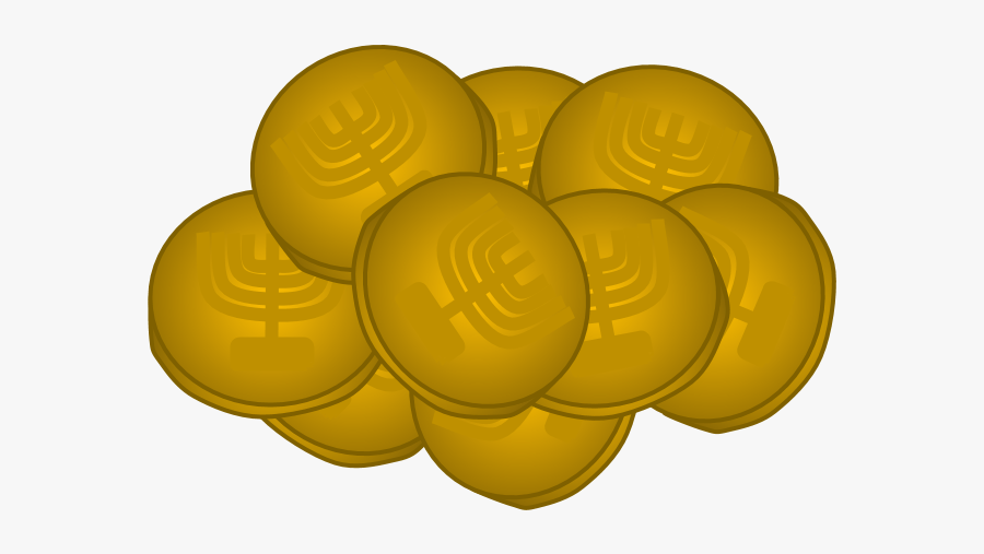 Gelt, Chocolate Coins - Circle, Transparent Clipart