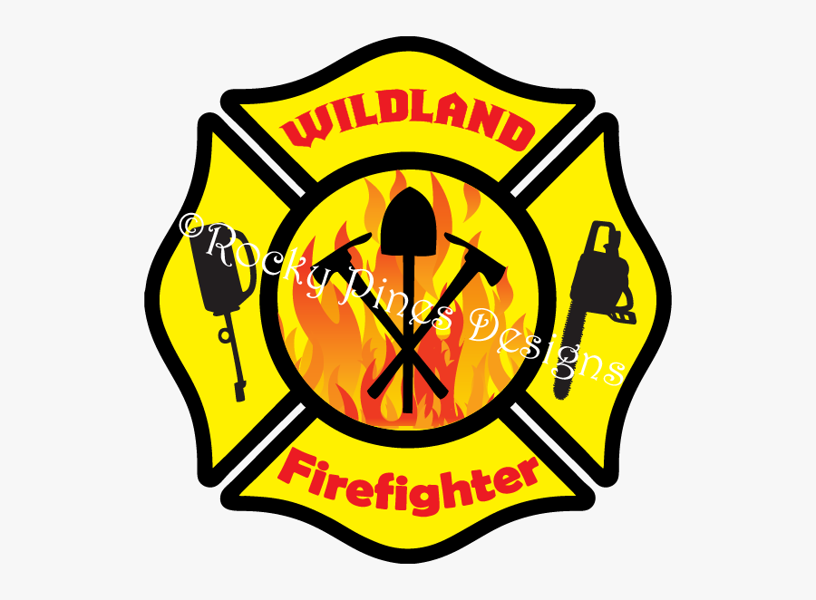 Firefighter Maltese Cross - Red Maltese Cross Outline, Transparent Clipart