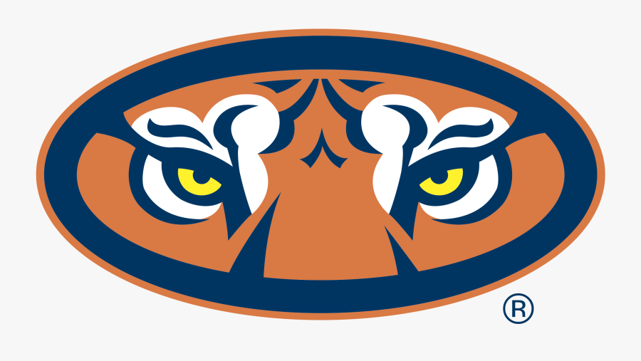 Auburn Tigers Logo Png Transparent - Auburn Tigers Eyes Logo, Transparent Clipart