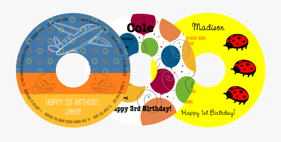 Customized Birthday Cds - Ladybug Clip Art, Transparent Clipart