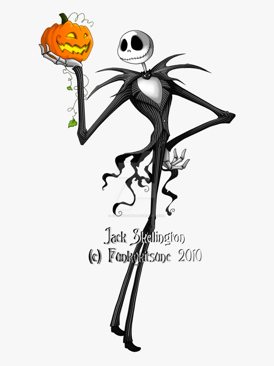 Clip Art Here Is The Pumpkin - Nightmare Before Christmas Drawing Jack Skellington, Transparent Clipart