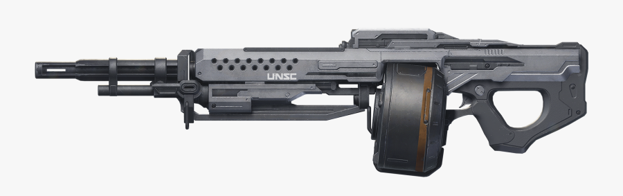 Halo Alpha - Machine Gun Png Hd, Transparent Clipart