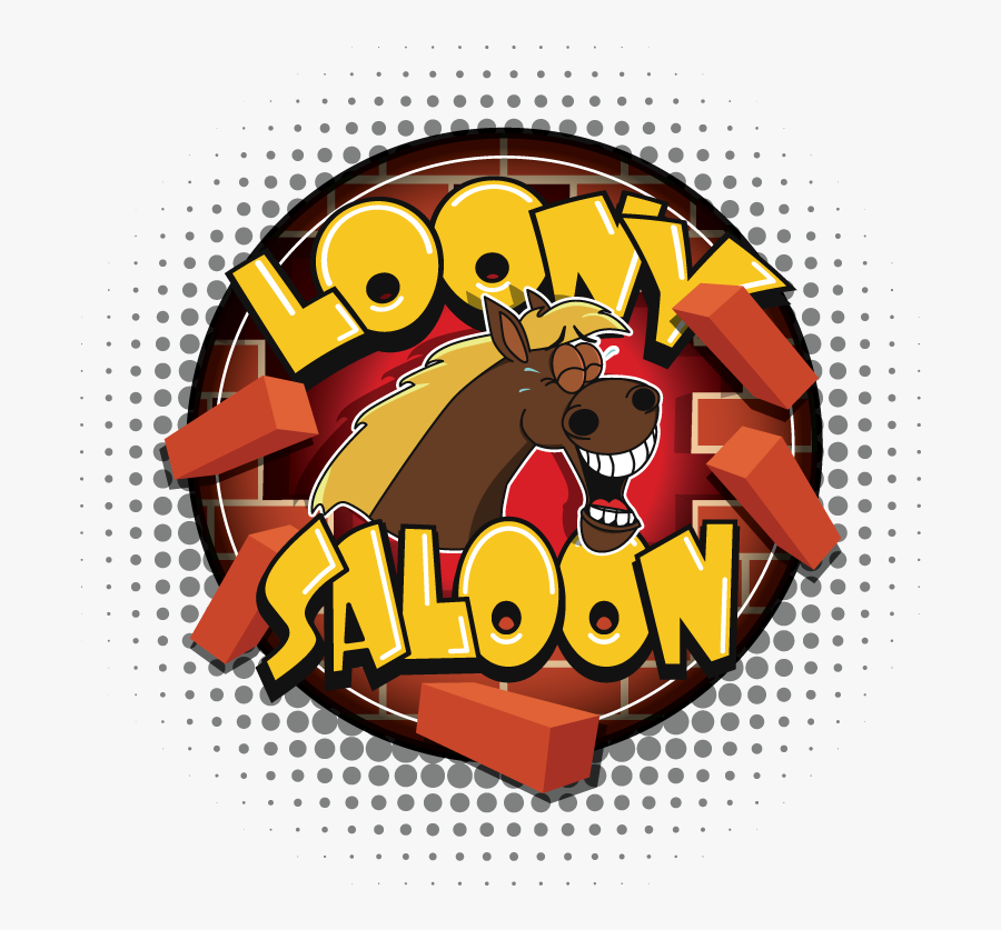 Looney Saloon - Cherry Lips Pop Art, Transparent Clipart
