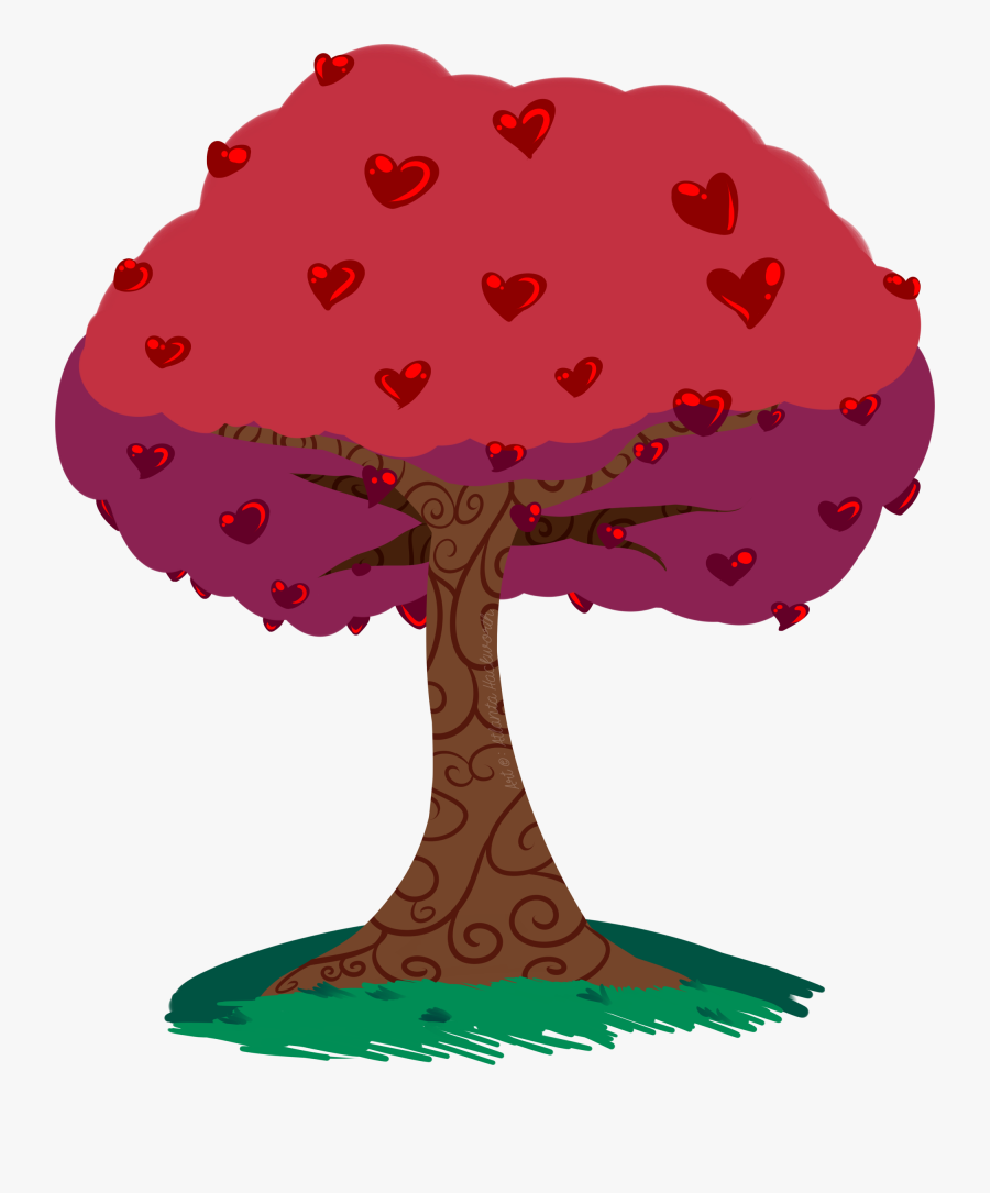 Hearttree - Illustration, Transparent Clipart