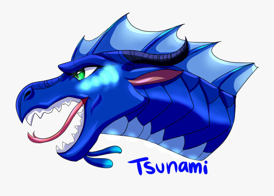 Tsunami Wings Of Fire - Illustration, Transparent Clipart