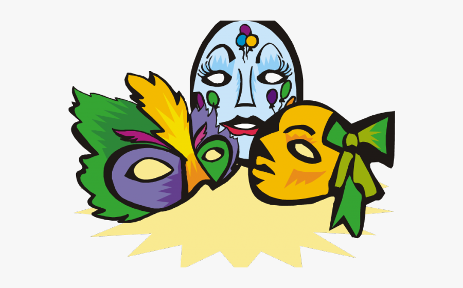 Rio Clipart Carnaval - Masquerade Invitations, Transparent Clipart