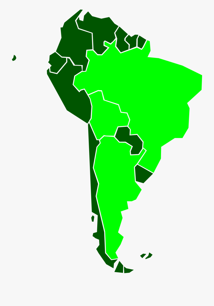 Latin America Ygn Clipart , Png Download - Eastern Coast Of South America, Transparent Clipart