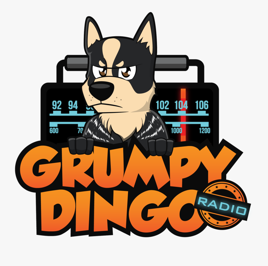 Grumpydingo Radio 1 - Cartoon, Transparent Clipart