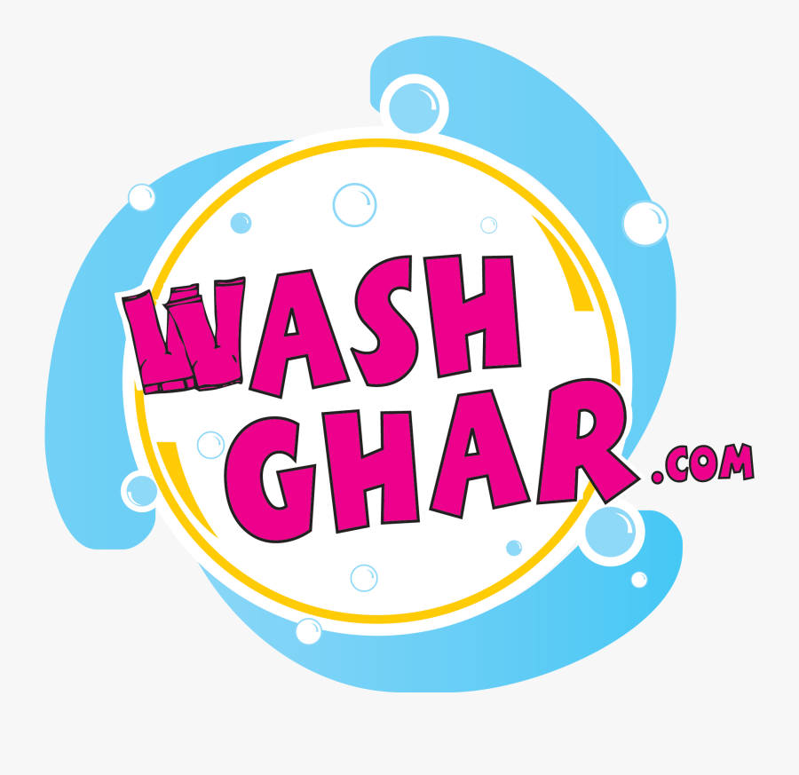 Washghar- Online Laundry Service - Clothes Dry Clean Logo, Transparent Clipart