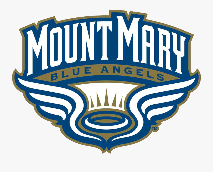 Mount Mary University Blue Angels, Transparent Clipart