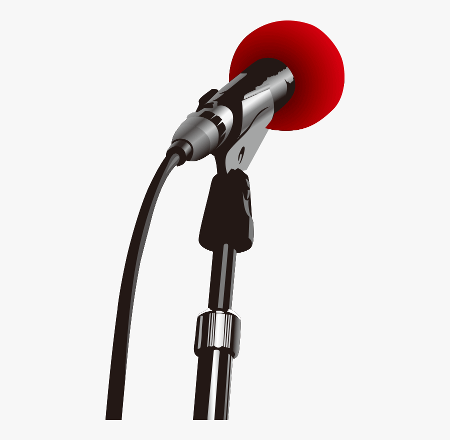 Sound Recording And Reproduction - Press Conference Microphone, Transparent Clipart