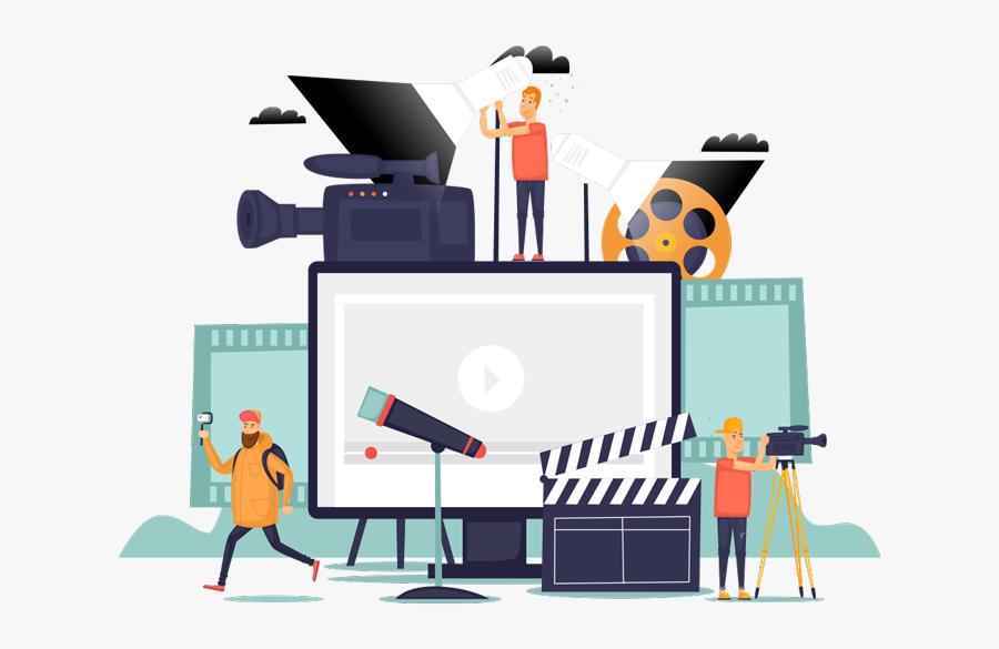 Video Marketing, Transparent Clipart