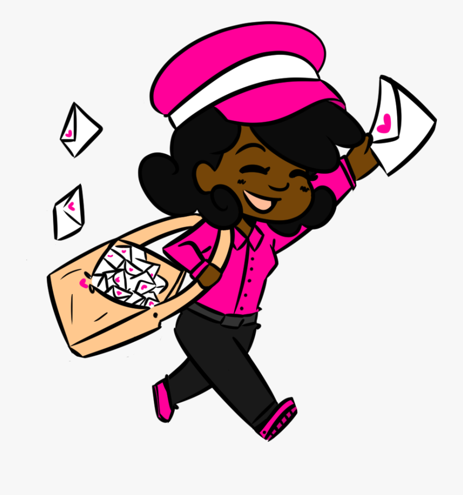 Cookiebook Mailperson, Transparent Clipart