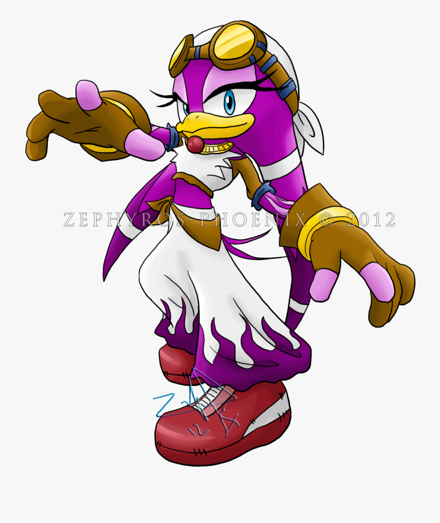 Lady Wisteria - Sonic Boom Wave The Swallow, Transparent Clipart