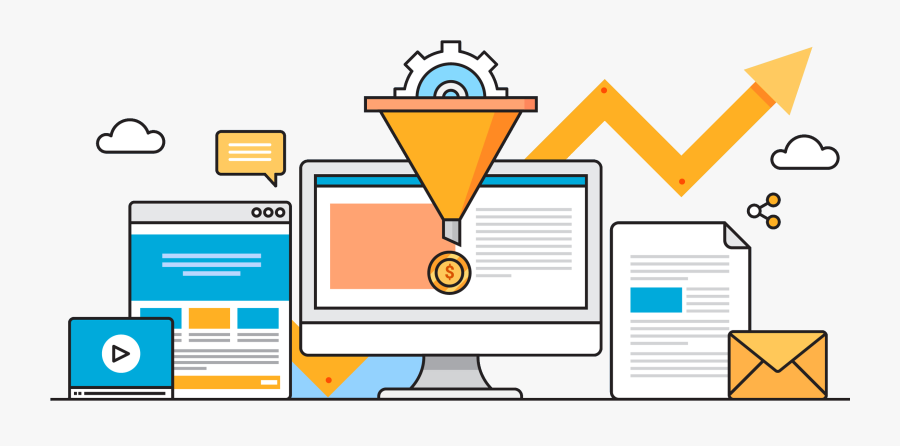 Ecommerce Conversion, Transparent Clipart