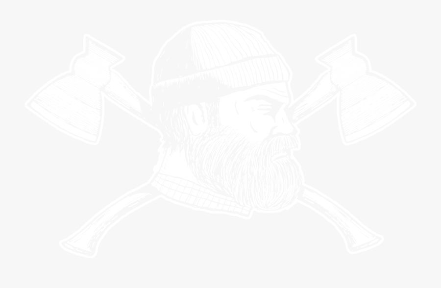 Drawing Beard Lumberjack - Illustration, Transparent Clipart