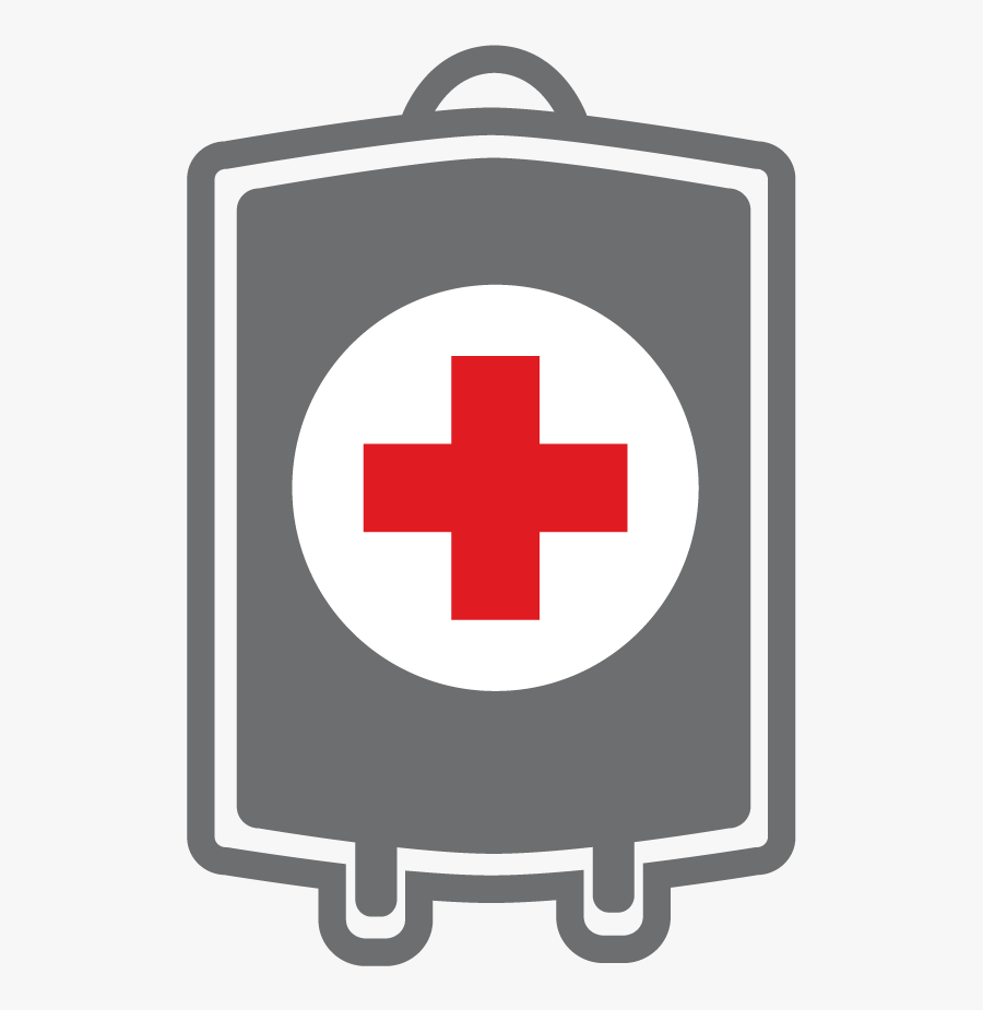 American Red Cross Logo Old - Blood Donor Blood Donation Icon, Transparent Clipart