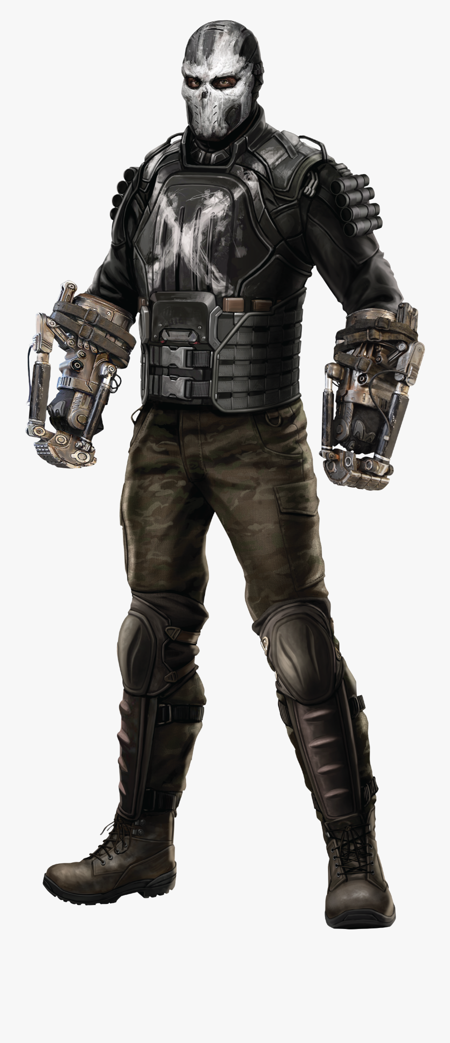 Crossbones Pictures - Capitan America Civil War Crossbones Png, Transparent Clipart