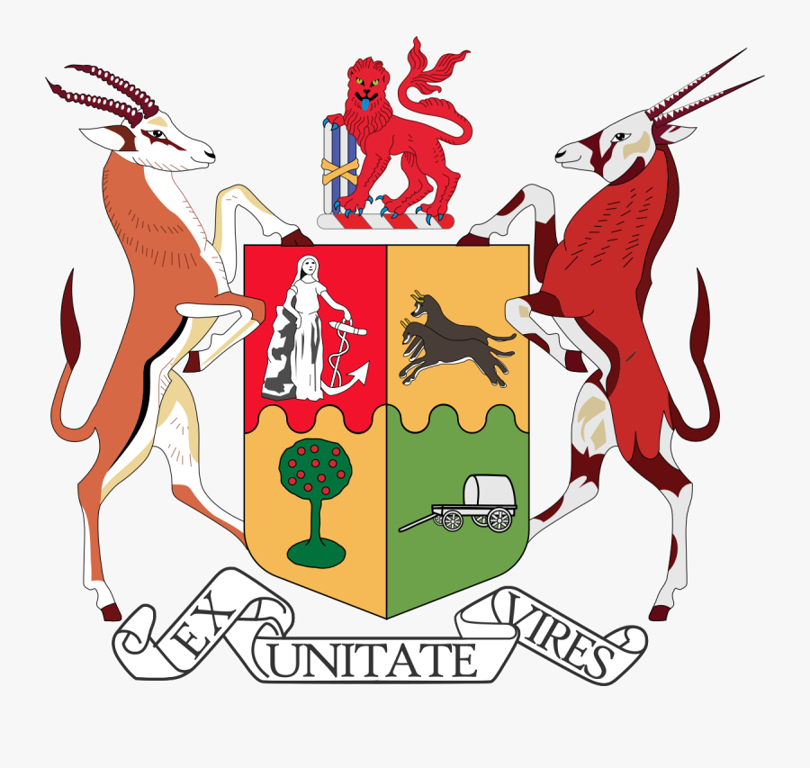 South African Coat Of Arms 1910, Transparent Clipart