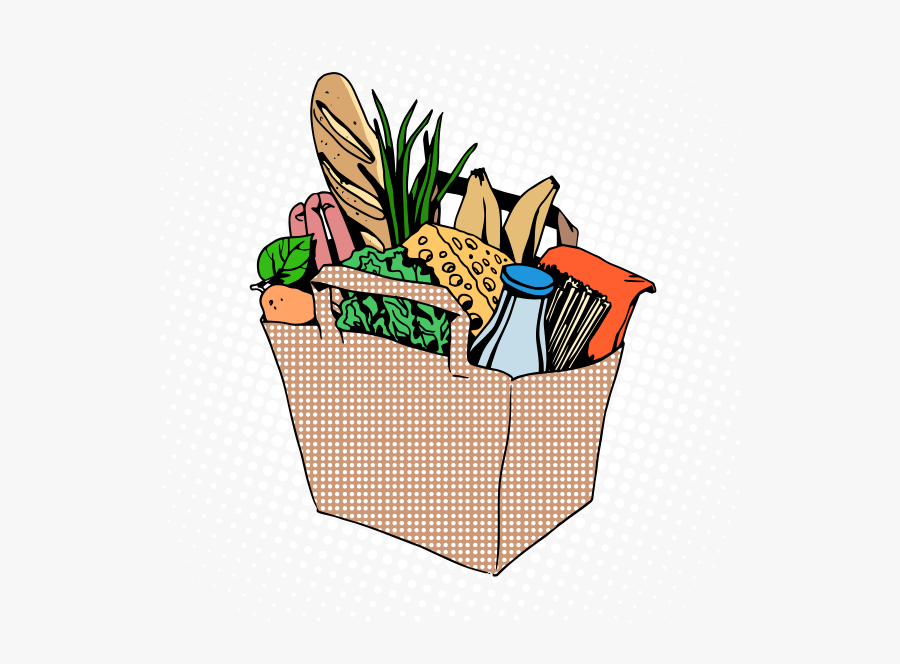 Grocery Pop Art, Transparent Clipart