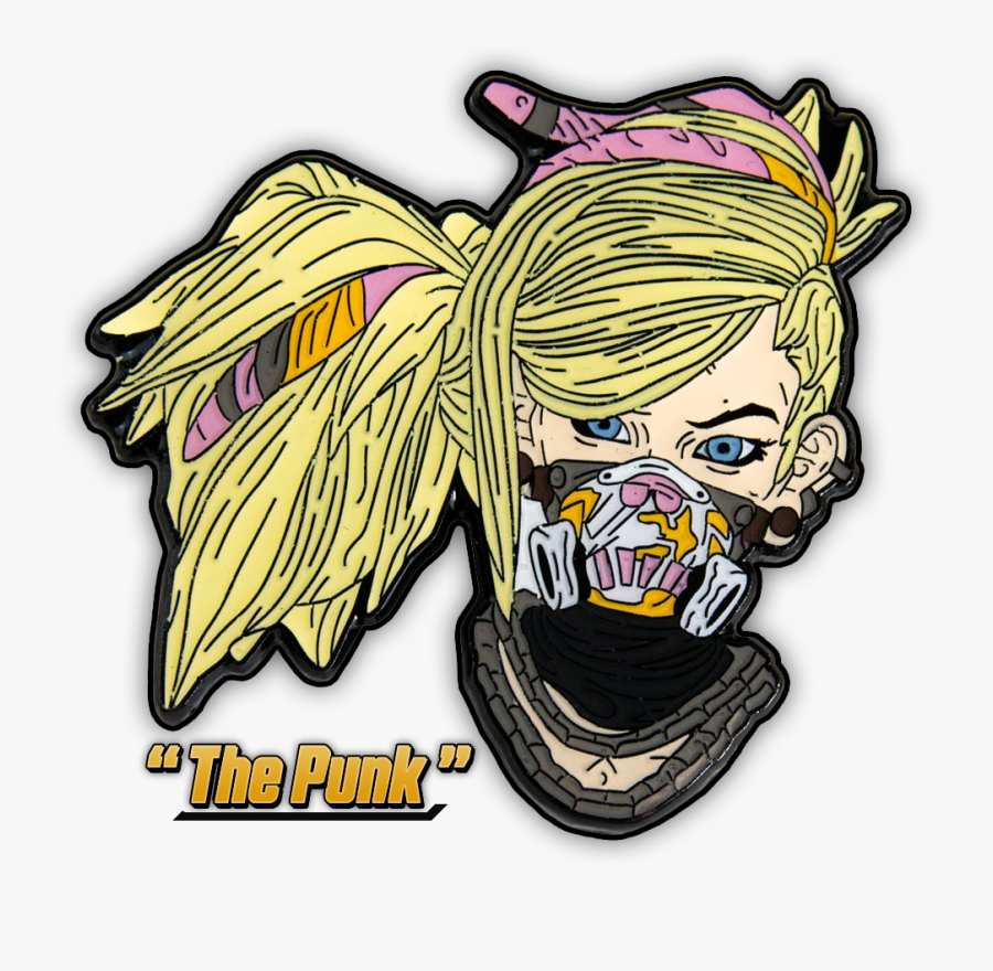 Borderlands Pins, Transparent Clipart