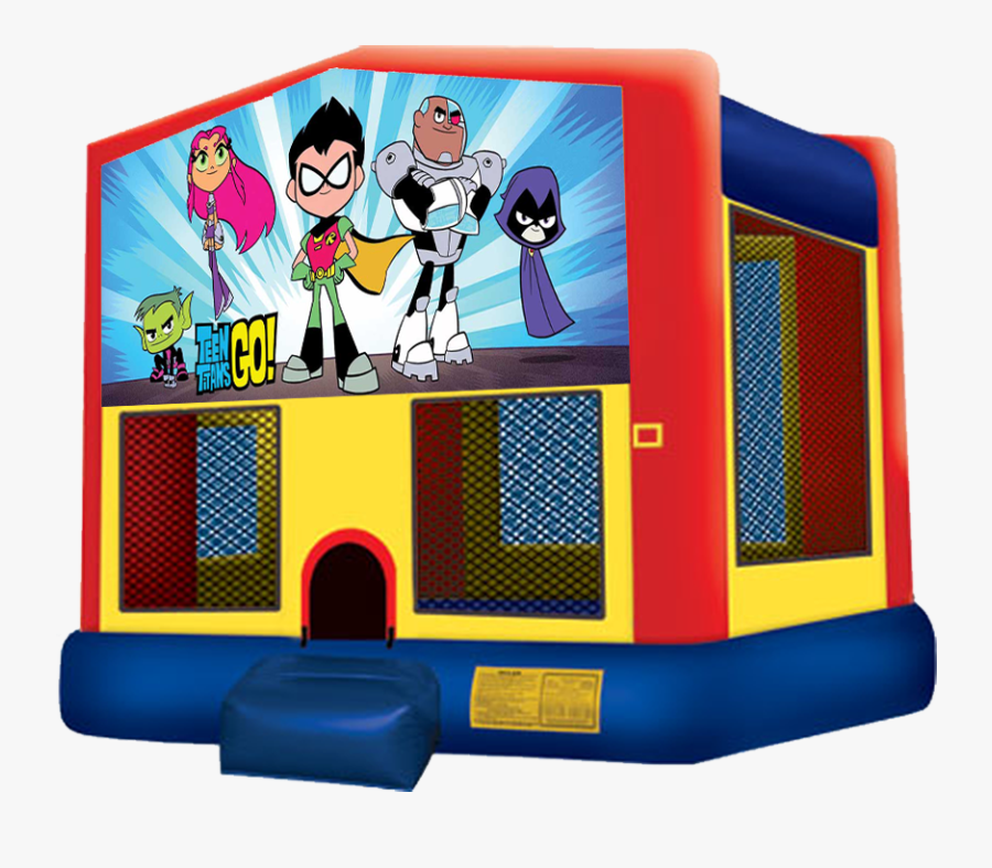 Teen Titans Go Bouncer - Pj Masks Bounce House, Transparent Clipart