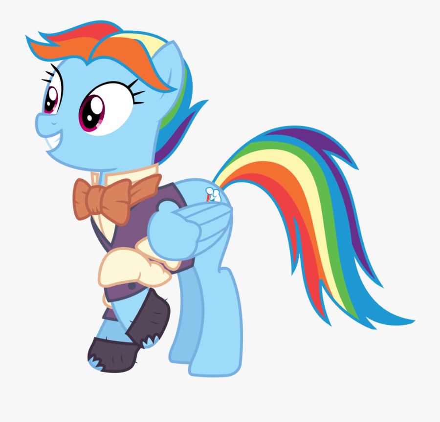 Mlp Hearth's Warming Tail Rainbow Dash, Transparent Clipart