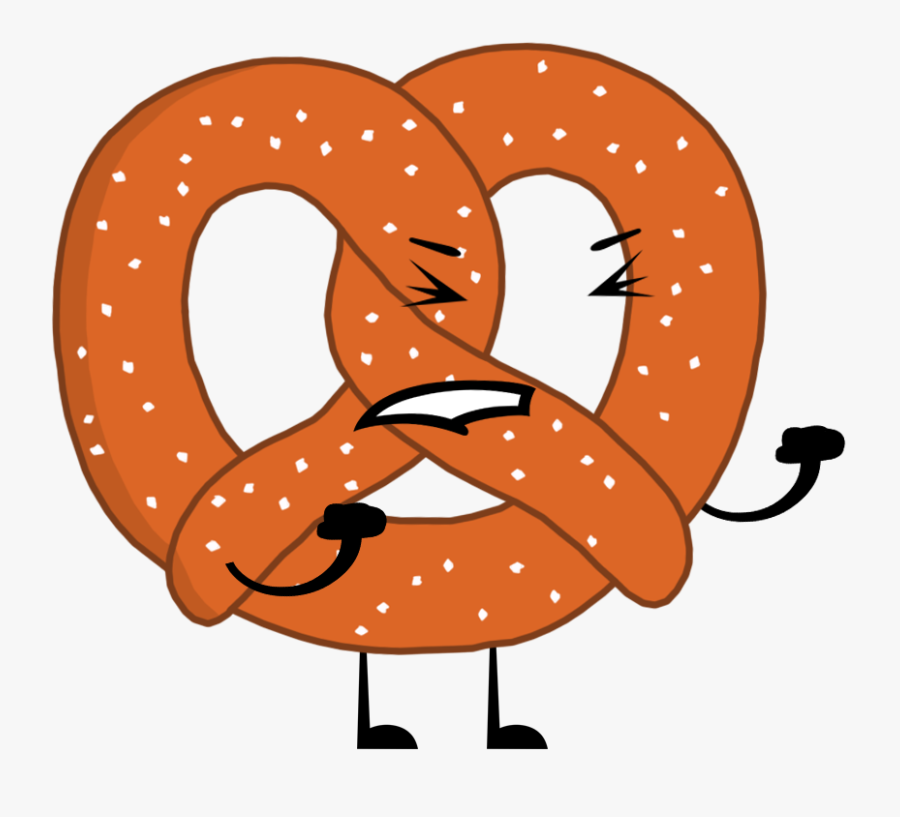 Bfdi Pretzel Clipart , Png Download - Clip Art Pretzel Cartoon, Transparent Clipart